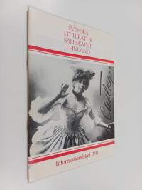 Svenska litteratur sällskapet i Finland Informationsblad 2/91