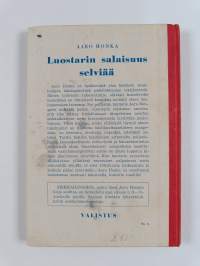 Luostarin salaisuus selviää