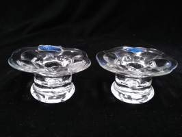 2 x Lumme kynttilänjalka 3cm Nuutajärvi