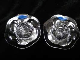2 x Lumme kynttilänjalka 3cm Nuutajärvi