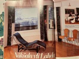 Avotakka 1995 nr 3, Kenneth Wikström, Rami Toivosen ja Riikka Salokanteleen koti, Marita Leppäsen koti, sohvapöydät