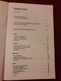 Perinteinen suomalainen keittiö / Leena Heikkinen-- Anita Patala. P.1988. Perinne ruuista maakuntalauluun maakunnittain