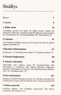 Maailma sodassa, 1974. 1. painos. 65 liitekuvaa, 26 karttaa. (sota, sotahistoria)