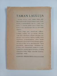 Taman lauluja