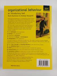 Organizational behaviour : an introductory text , David Buchanan and Andrzej Huczynski