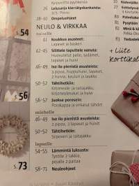 Suuri Käsityö 2012 nr 11-12, taiteilijatakki, 2 kaava-arkkia