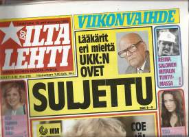 Iltalehti Viikonvaihde  13.8.1983 / UKK:n ovet suljettu