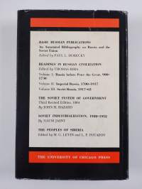 Russia and the Soviet Union : a bibliographic guide to Western-language publications