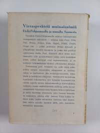 Vierasperäisiä muinaisnimiä Etelä-Pohjanmaalta ja muualta Suomesta