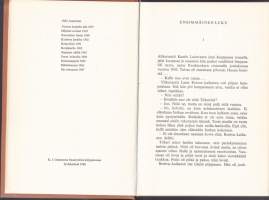 Haavoittuneet leijonat, 1968. 3.p. (Sotaromaani)
