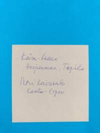 Harald Andersen : Tuttu ja tuntematon = Känd och okänd (signeerattu, tekijän omiste, ERINOMAINEN)