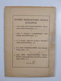 Tuhatvuotinen valtakunta, uskonnonhistorian ja kristillisen opinkehityksen valossa