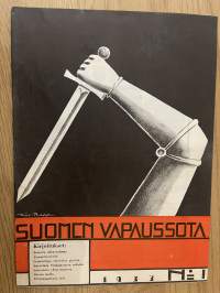 Suomen vapaussota 1933 nr 1 - Senaatin uhkavaatimus, Kummitustykistö, Leijonalippu suurlakon päivinä, ym.