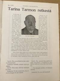 Suomen vapaussota 1932 nr 1 - Itsenäisyyssodan muistot, Tarina Tarmon retkestä, Sotasuunnitelma, ym.