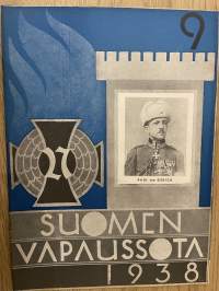 Suomen vapaussota 1938 nr 9 - Ylistaron valtaus, annetut päiväkäskyt, ym.