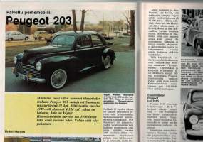 Mobilisti 2 / 1982. Vanhojen autojen harrastaja lehti. Tässä lehdessä mm. sivukaupalla Peugeot merkistä. Toki muistakin kuten vaikka Citroen kuorma-autosta