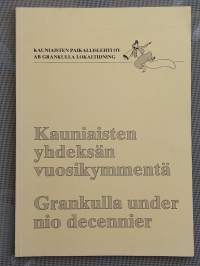 Kauniaisten yhdeksän vuosikymmentä - Grankulla under nio decennier [ Kauniainen Garnkulla ]