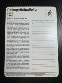 Polkupyöräpalloilu keräilykortti