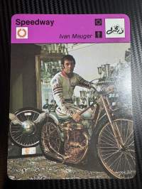 Speedway -urheilu keräilykortti Ivan Mauger
