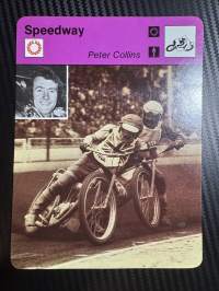 Speedway -urheilu keräilykortti Peter Collins