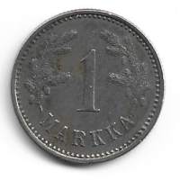 1 markka  1924 &quot;hevosmarkka&quot;