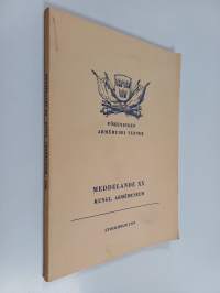 Meddelande från kungl. armémuseum 20