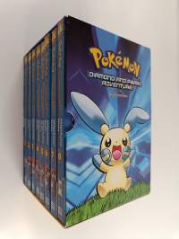 Pokémon Diamond and Pearl Adventure! Box Set (kahdeksan kirjaa, ERINOMAINEN)
