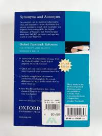 The Oxford dictionary of synonyms and antonyms