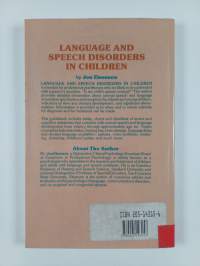 Language and speech disorders in children