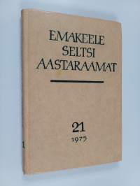 Emakeele seltsi aastaraamat 21