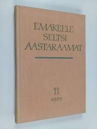 Emakeele seltsi aastaraamat 11