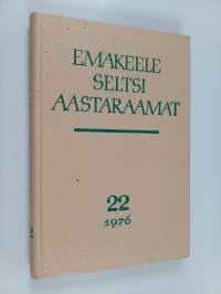Emakeele seltsi aastaraamat 22