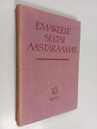 Emakeele seltsi aastaraamat 13