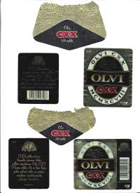 Olvi CXX  olur  olutetiketti 2 eril