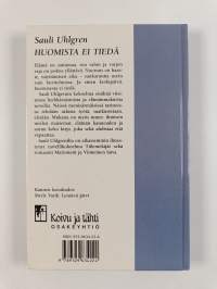 Huomista ei tiedä : novelleja