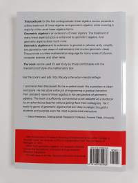 Linear and Geometric Algebra (ERINOMAINEN)