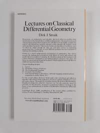Lectures on Classical Differential Geometry