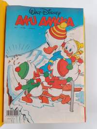 Aku Ankka vuosikerta 1992 (1-52, 2 kansiota)