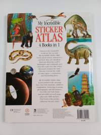 My incredible sticker atlas bindup : the world, animals, space and dinosaurs