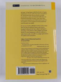 Elliptic partial differential equations of second order