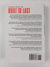 Built to last : successful habits of visionary companies