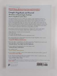 Googles PageRank and Beyond: The Science of Search Engine Rankings (ERINOMAINEN)
