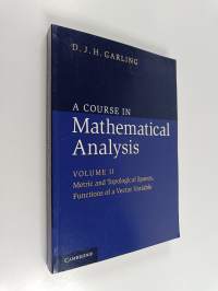 A course in mathematical analysis, Vol. 2 - Metric and topological spaces, functions of a vector variable
