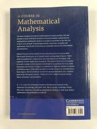 A course in mathematical analysis, Vol. 2 - Metric and topological spaces, functions of a vector variable