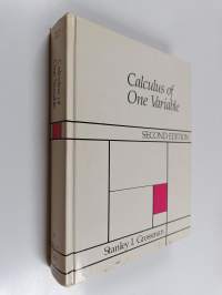 Calculus of one variable