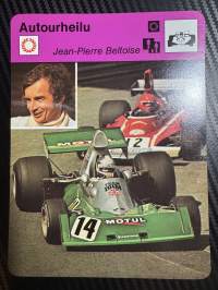 Autourheilu keräilykortti Jean- Pierre Beltoise
