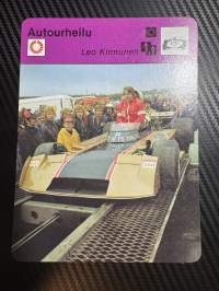 Autourheilu keräilykortti Leo Kinnunen