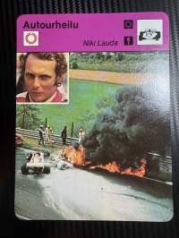Autourheilu keräilykortti Niki Lauda