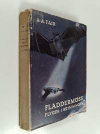 Fladdermöss flyger i skymningen