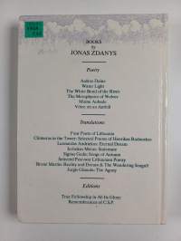 Four poets of Lithuania : Vytautas P. Bložė, Sigitas Geda, Nijolė Miliauskaitė, Kornelijus Platelis